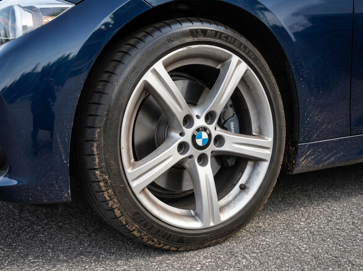 Carrosserie sale avant le detailing
